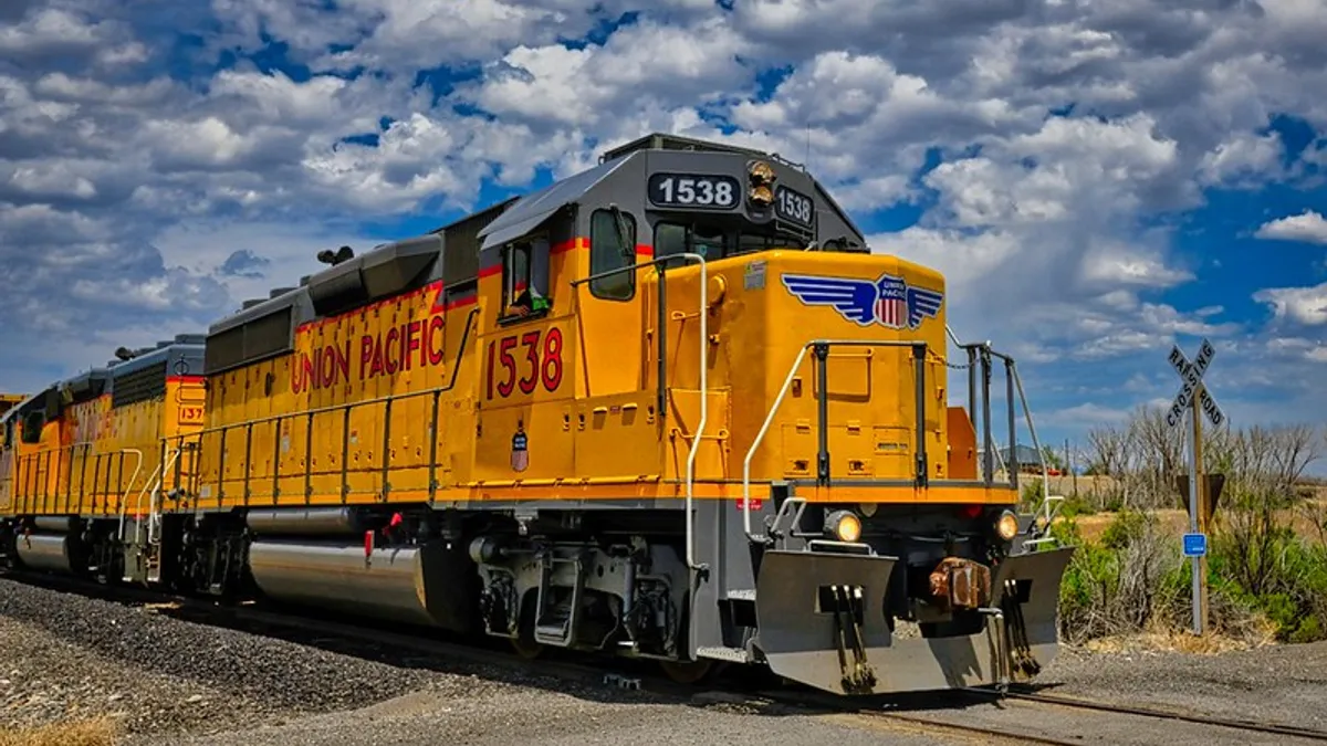 1538 is the local run from Grand Junction to Montrose, Colorado weekley. Taken May 19, 2020.