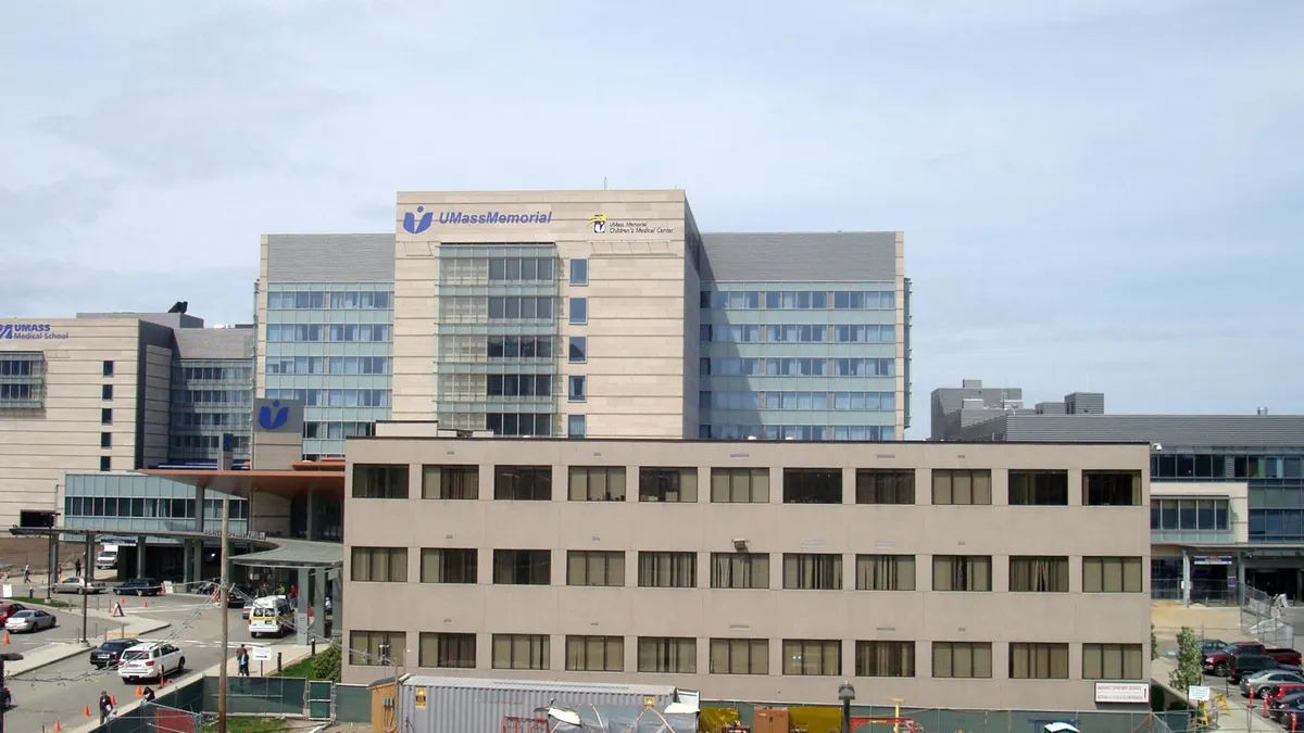 The UMass Memorial Medical Center. UMass Memorial Health Care is the largest health care system in Central and Western Massachusetts.